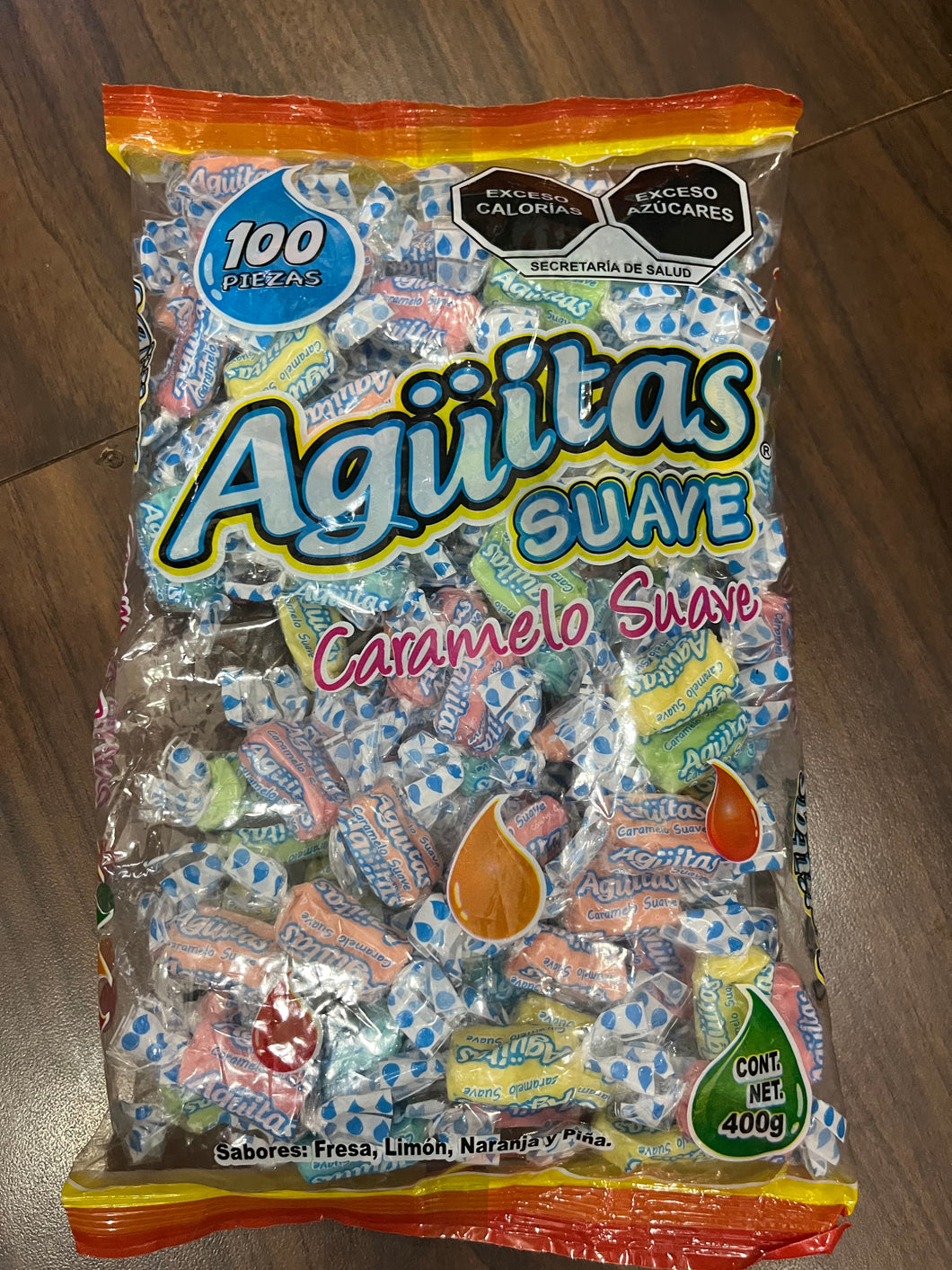 Gomez Agüitas caramelo suave 100 piezas