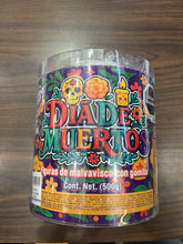 Cargar imagen en el visor de la galería, Día de muertos Malvavisco con gomitas 500gr
