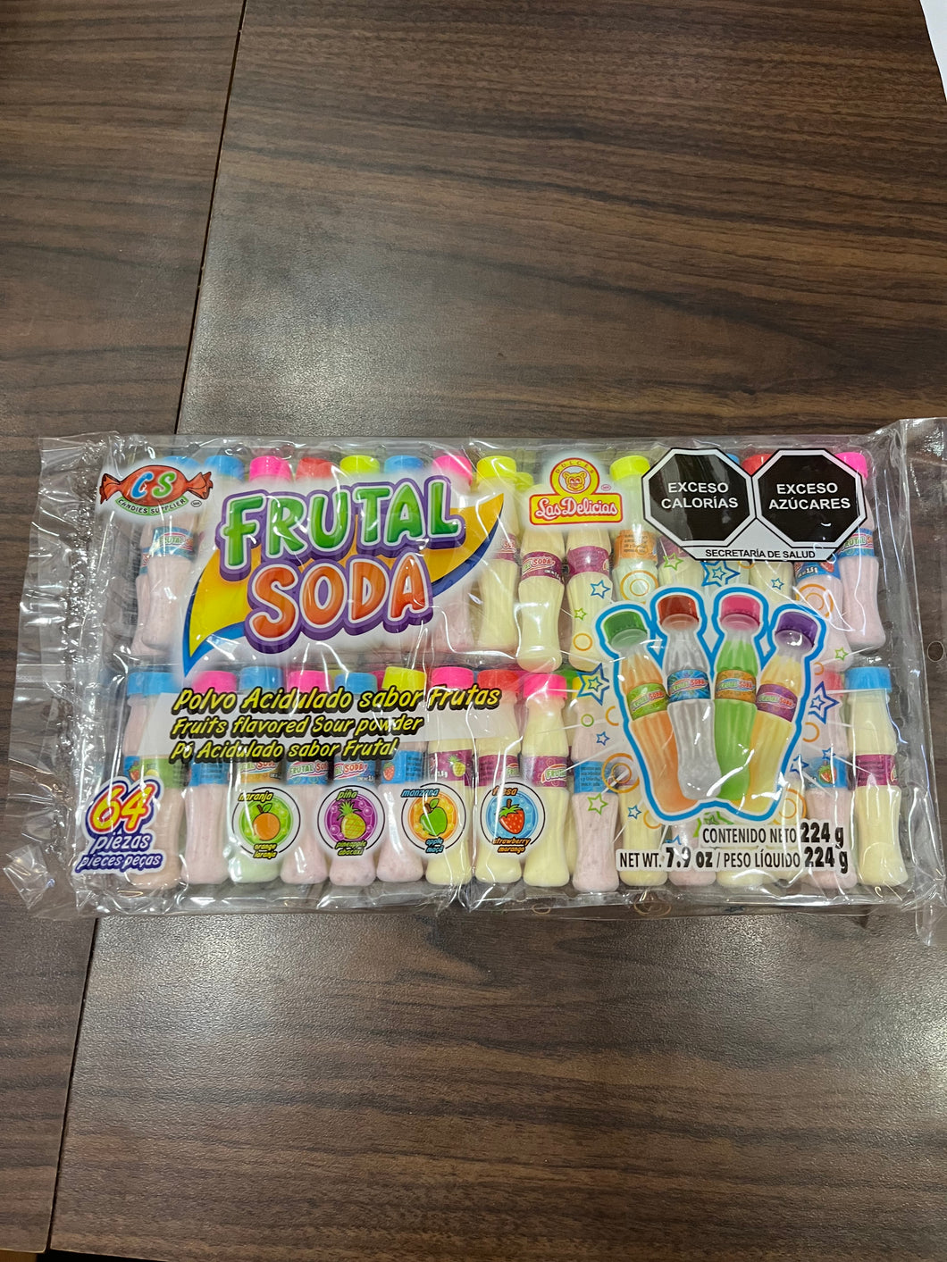 CS Frutal soda 64 Pzas