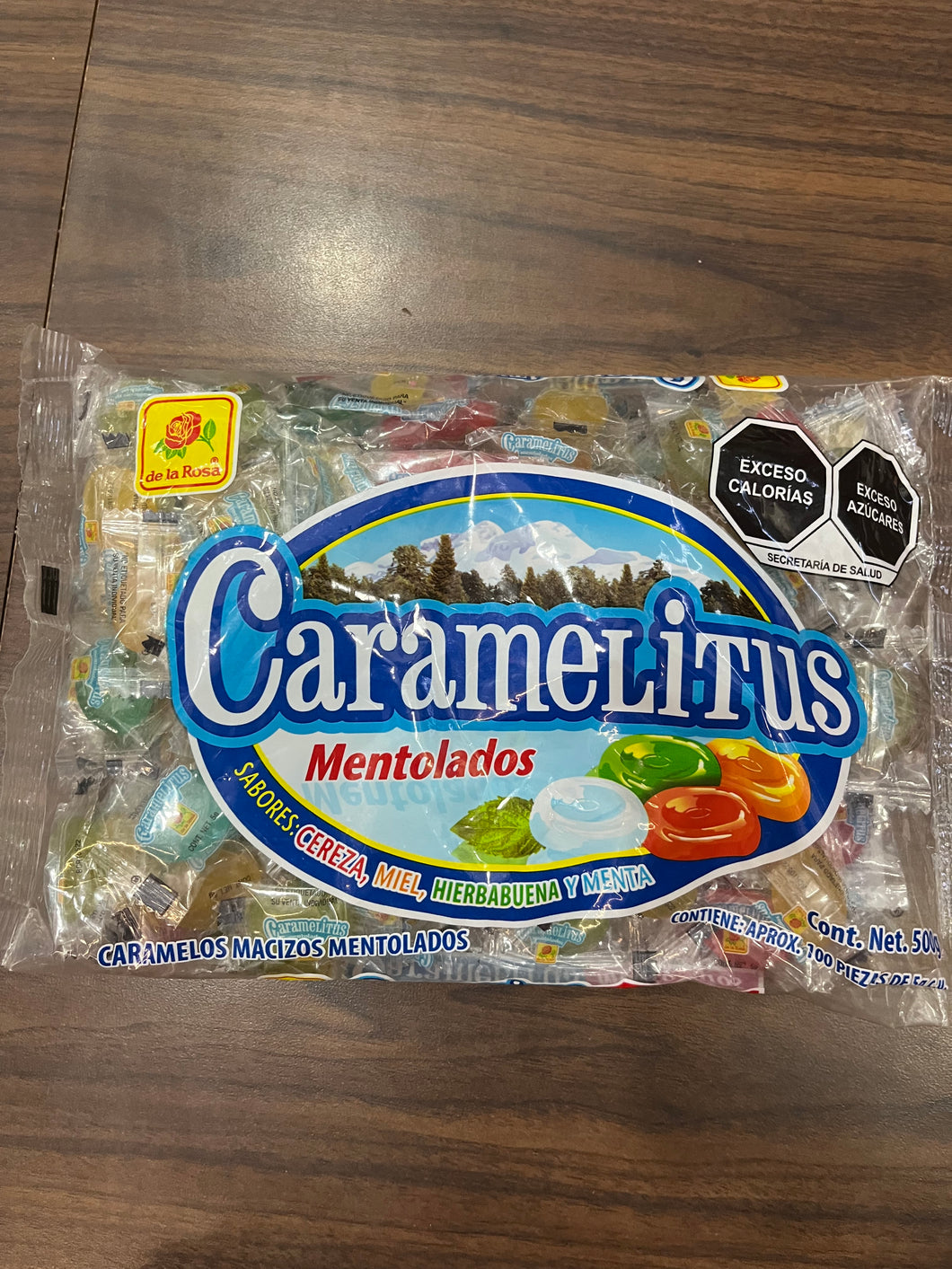Rosa Caramelitus Mentolados 500grs