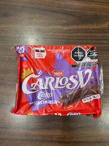 Nestlé Carlos V Cero Semiamargo 10 pzas
