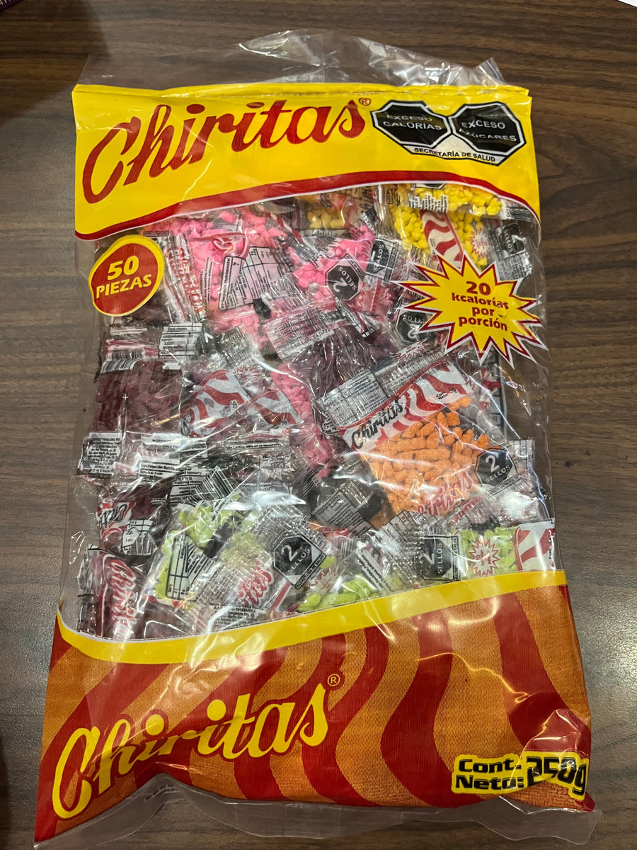 Chiritas 50 piezas – Central Dulcera©