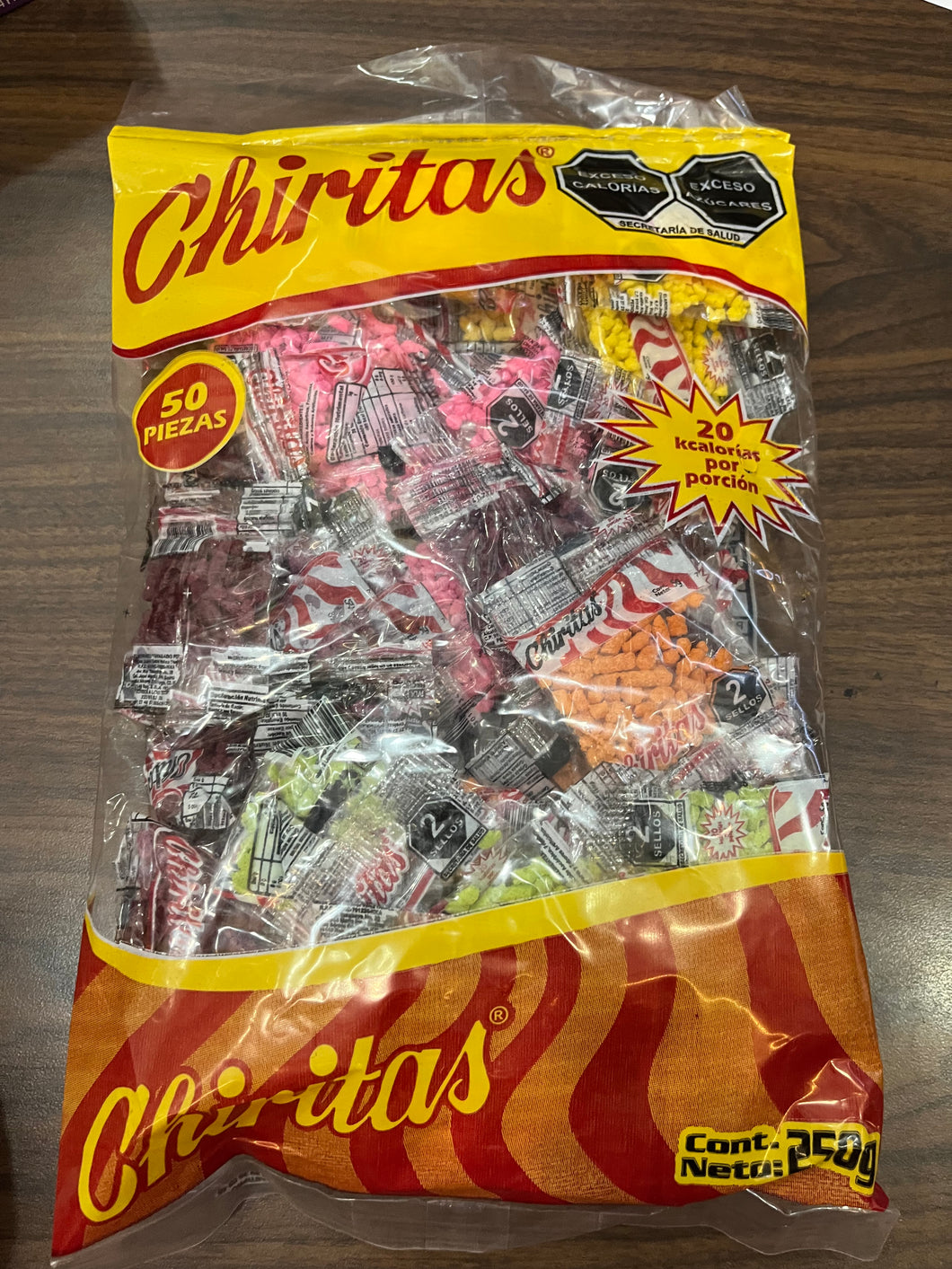 Chiritas 50 piezas