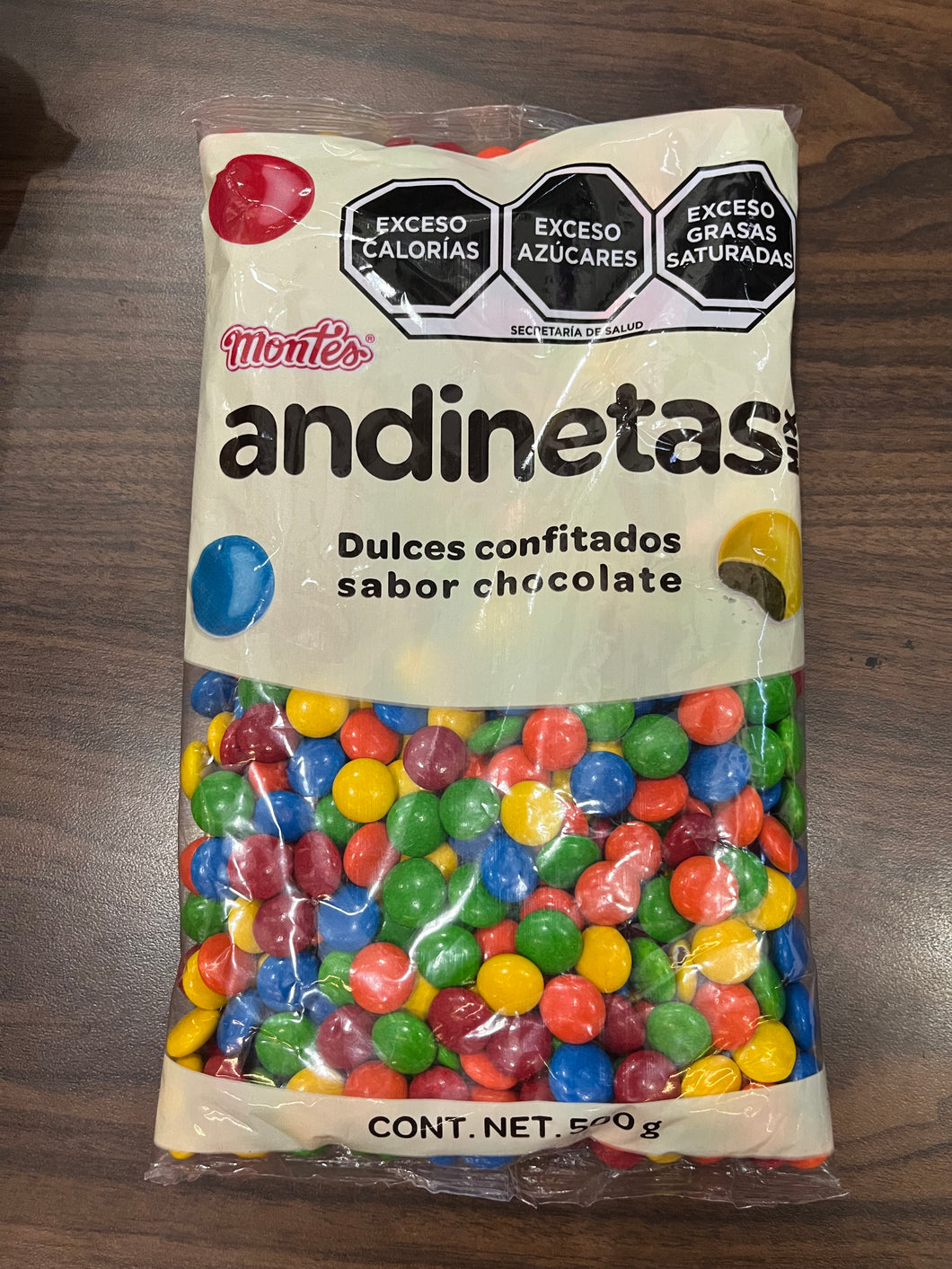 Montes andinetas 500gr