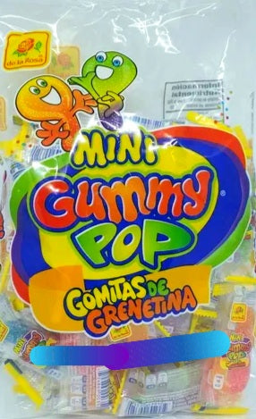 Gummy pop mini  50 pzas