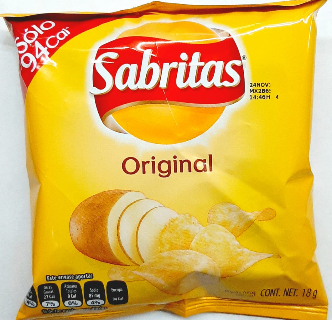 Papa Mini Sabritas PAPA MINI 18g 1 Pza – Central Dulcera©