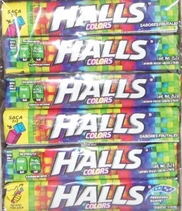 Halls Colors 12 pzs 25g c/u