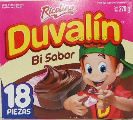 Ricolino Duvalin AVELLANA FRESA 18 Pzas