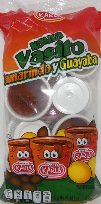 Vasito Tamarindo y Guayaba Grande 8 pzs