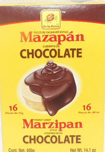 Rosa Mazapan CHOCOLATE 16 Pzas