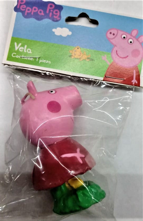 Vela Peppa Pig 1 pza