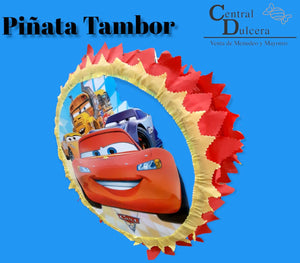 Piñata Tambor Cars